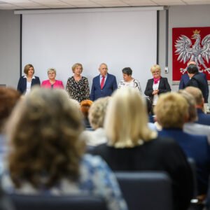 Uczestnicy jubileuszu Państwowej Inspekcji Sanitarnej na Podkarpaciu