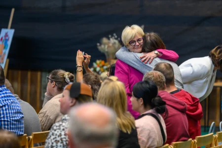 Uczestnicy przeglądu artystycznego środowiskowych domów samopomocy
