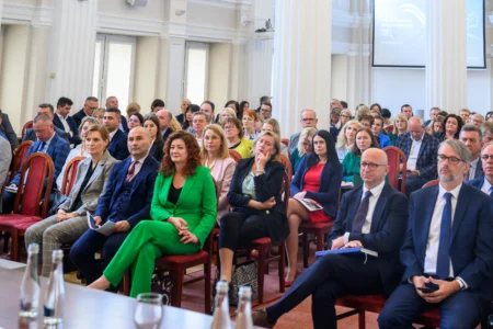 uczestnicy spotkania z BGK