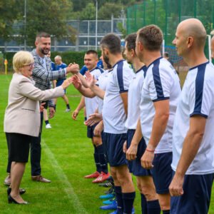 Uczestnicy i goście Mistrzostw Polski Urzędów Wojewódzkich w Piłce Nożnej