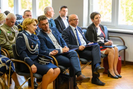 Uczestnicy jubileuszu Państwowej Inspekcji Sanitarnej na Podkarpaciu