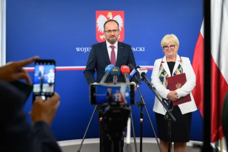 uczestnicy spotkania z BGK