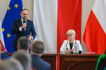 uczestnicy spotkania z BGK