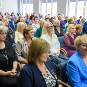 Uczestnicy jubileuszu Państwowej Inspekcji Sanitarnej na Podkarpaciu