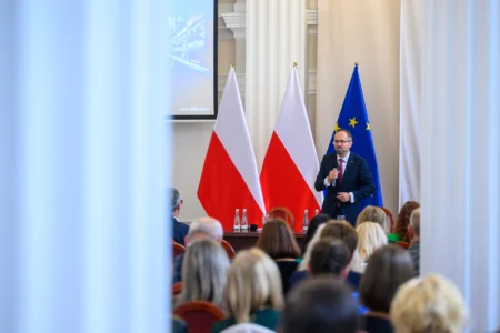 uczestnicy spotkania z BGK