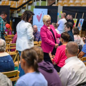 Uczestnicy przeglądu artystycznego środowiskowych domów samopomocy