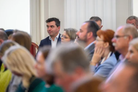 uczestnicy spotkania z BGK