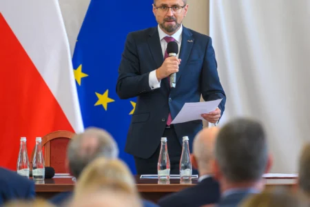 uczestnicy spotkania z BGK