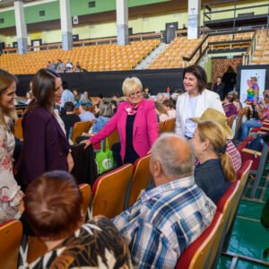 Uczestnicy przeglądu artystycznego środowiskowych domów samopomocy