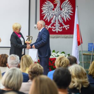 Uczestnicy jubileuszu Państwowej Inspekcji Sanitarnej na Podkarpaciu