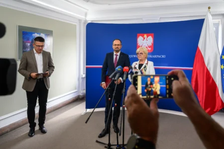 uczestnicy spotkania z BGK