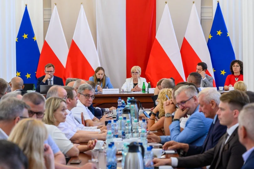 Uczestnicy konferencji z udziałem minister Katarzyny Pałczyńskiej-Nałęcz