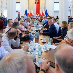 Uczestnicy konferencji z udziałem minister Katarzyny Pałczyńskiej-Nałęcz