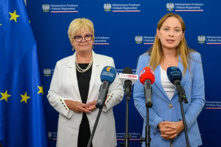 Uczestnicy konferencji z udziałem minister Katarzyny Pałczyńskiej-Nałęcz