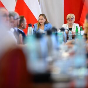 Uczestnicy konferencji z udziałem minister Katarzyny Pałczyńskiej-Nałęcz