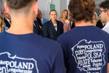 Uczestnicy wojewódzkiej inauguracji roku szkolnego