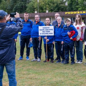 Uczestnicy olimpiady wojewódzkiej dla osób z niepełnosprawnością