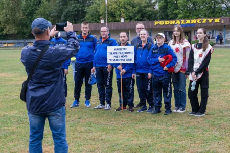 Uczestnicy olimpiady wojewódzkiej dla osób z niepełnosprawnością