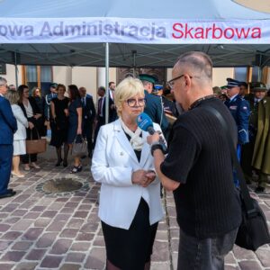 Uczestnicy obchodów Dnia Krajowej Administracji Skarbowej