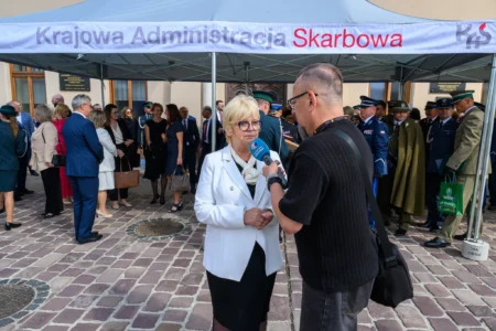 Uczestnicy obchodów Dnia Krajowej Administracji Skarbowej