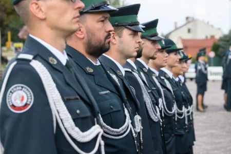 Uczestnicy obchodów Dnia Krajowej Administracji Skarbowej