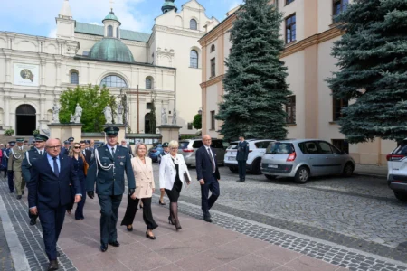 Uczestnicy obchodów Dnia Krajowej Administracji Skarbowej