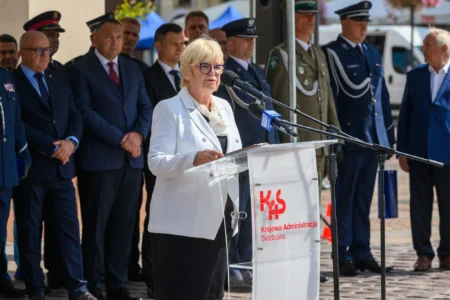 Uczestnicy obchodów Dnia Krajowej Administracji Skarbowej