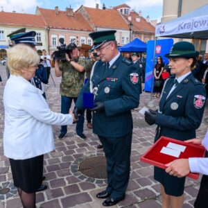 Uczestnicy obchodów Dnia Krajowej Administracji Skarbowej