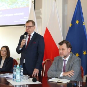 Uczestnicy konferencji szkoleniowe w Podkarpackim Urzędzie Wojewódzkim w Rzeszowie