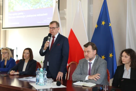 Uczestnicy konferencji szkoleniowe w Podkarpackim Urzędzie Wojewódzkim w Rzeszowie