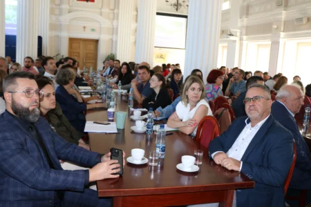 Uczestnicy konferencji szkoleniowe w Podkarpackim Urzędzie Wojewódzkim w Rzeszowie