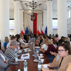 Uczestnicy konferencji szkoleniowe w Podkarpackim Urzędzie Wojewódzkim w Rzeszowie