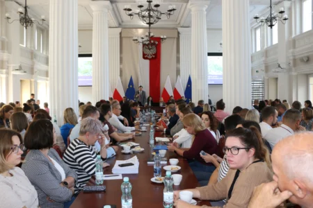Uczestnicy konferencji szkoleniowe w Podkarpackim Urzędzie Wojewódzkim w Rzeszowie