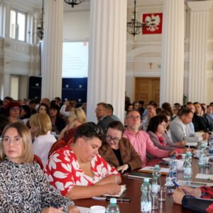 Uczestnicy konferencji szkoleniowe w Podkarpackim Urzędzie Wojewódzkim w Rzeszowie