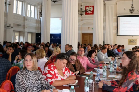 Uczestnicy konferencji szkoleniowe w Podkarpackim Urzędzie Wojewódzkim w Rzeszowie