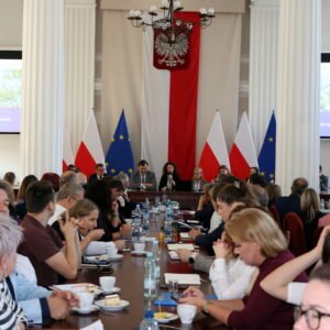 Uczestnicy konferencji szkoleniowe w Podkarpackim Urzędzie Wojewódzkim w Rzeszowie