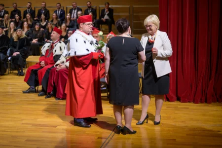 Uczestnicy inauguracji na Uniwersytecie Rzeszowskim