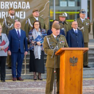 Uczestnicy przysięgi wojskowej