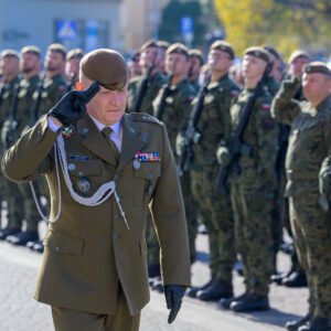 Uczestnicy przysięgi wojskowej