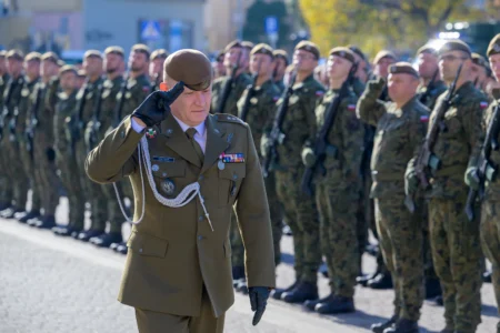 Uczestnicy przysięgi wojskowej