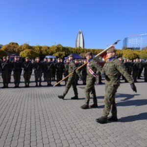 Uczestnicy przysięgi wojskowej