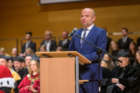 Uczestnicy inauguracji na Uniwersytecie Rzeszowskim