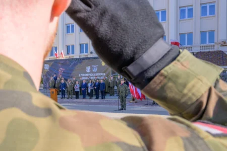 Uczestnicy przysięgi wojskowej