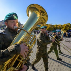 Uczestnicy przysięgi wojskowej