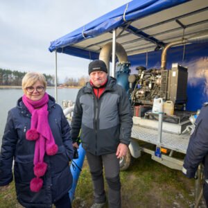 Uczestnicy posiedzenia Powiatowego Zespołu Zarządzania Kryzysowego i ćwiczeń w Tarnobrzegu