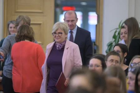 Uczestnicy konferencji na temat cyberbezpieczeństwa