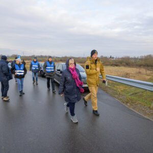 Uczestnicy posiedzenia Powiatowego Zespołu Zarządzania Kryzysowego i ćwiczeń w Tarnobrzegu