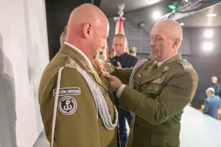 Uczestnicy otwarcia wystawy w Muzeum Narodowym Ziemi Przemyskiej