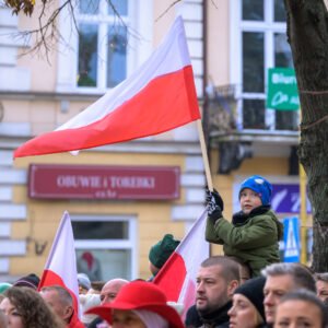 Uczestnicy obchodów Narodowego Święta Niepodległości w Rzeszowie