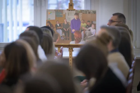 Uczestnicy konferencji na temat cyberbezpieczeństwa